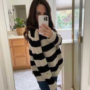 RD style stripe sweater.
